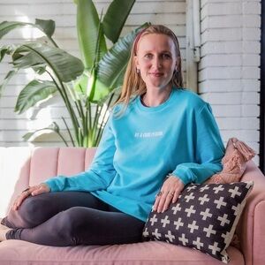 Be A Good Person crewneck sweatshirt - Medium